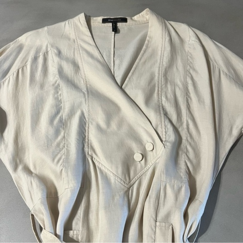 THEORY Maryanka Shift Dress in Crimson - Picture 4 of 6